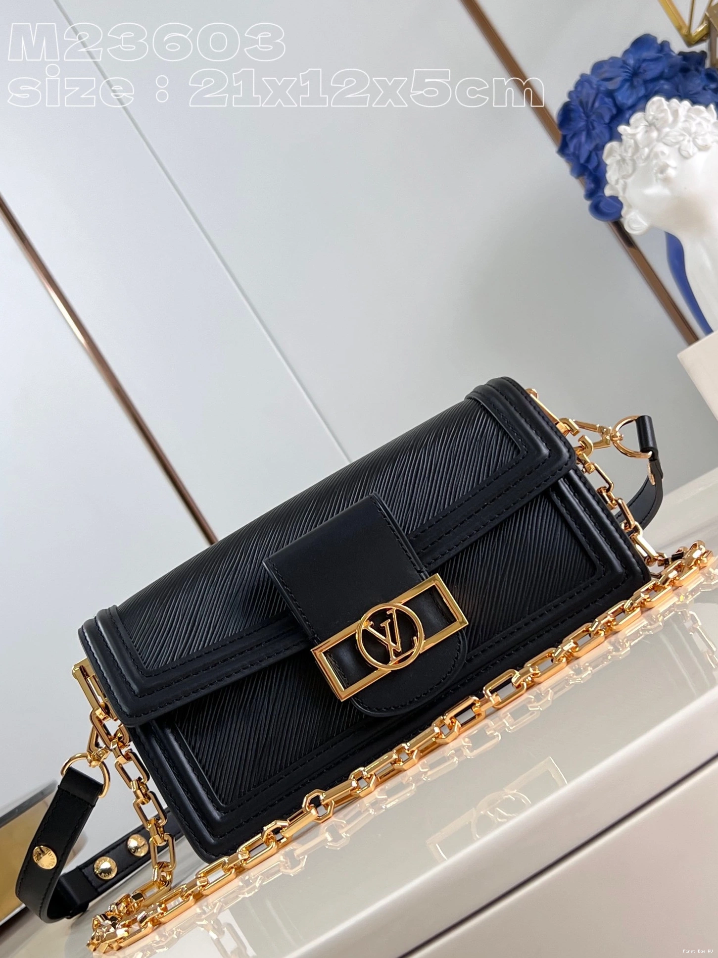 First bags ru LOUIS VUITTON DAUPHINE East West-21*12*5CM 0819